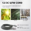 EP 50 Ft Lighted Outdoor Extension Cord - 12/3 SJTW