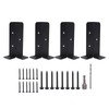 Post Anchor Brackets, Metal Base Bracket Mounting Kit, High Performance