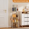 Tall Purse Organizer with Practical Purse Hanger, Floor-Standing Purse Rack