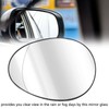 Side Wing Mirror Glass Heated Rearview Mirror Glass for Cooper