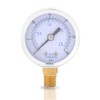 Low Pressure Gauge, 0-30psi 0-2bar Mini Dial Hydraulic Pressure Gauge,