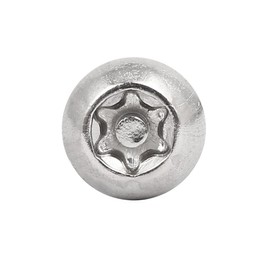 Sourcingmap M6x16mm 304 Stainless Steel Button Head Torx Security Tamper Proof Screws 10pcs