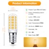EvaStary EvaStary E14 LED Warmweiss Birne, 2700K LED Lampe, 3W