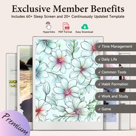 OLAIKE Magnetic Case for 11.8" Remarkable Paper Pro Color Paper Tablet (2024 Release), Slim Smart Premium PU Leather Book Folio with Pen Clasp, Bundle with Premium Membership (Brown)