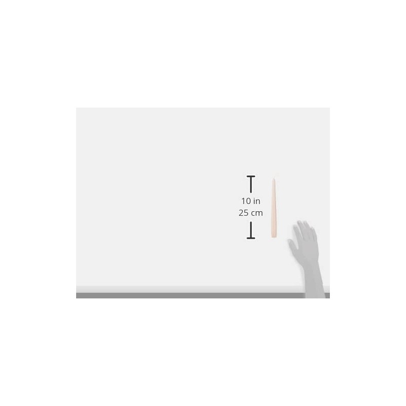 CERERIA di Giorgio risthò Cone for Candlestick, Wax Candles, Powder,