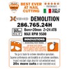 ITK Xtreme Demolition Framing Blade, 24 Teeth, 1.2mm Thickness, for