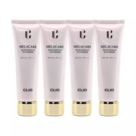 Clio 클리오 홈쇼핑 최신상 멜라케어 듀얼 톤업 선크림 40ml 4개 - Clio Home Shopping Latest Melacare Dual Tone Up Sun Cream 40ml 4ea