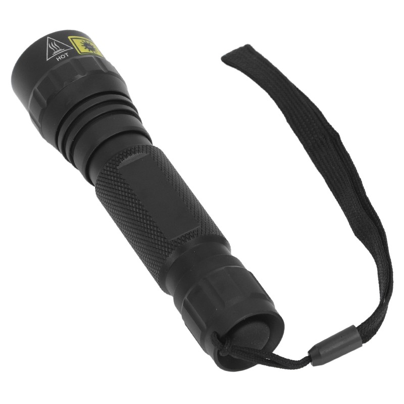 UV Flashlight 365nm Aluminum Portable Professional UV Flashlight for Resin