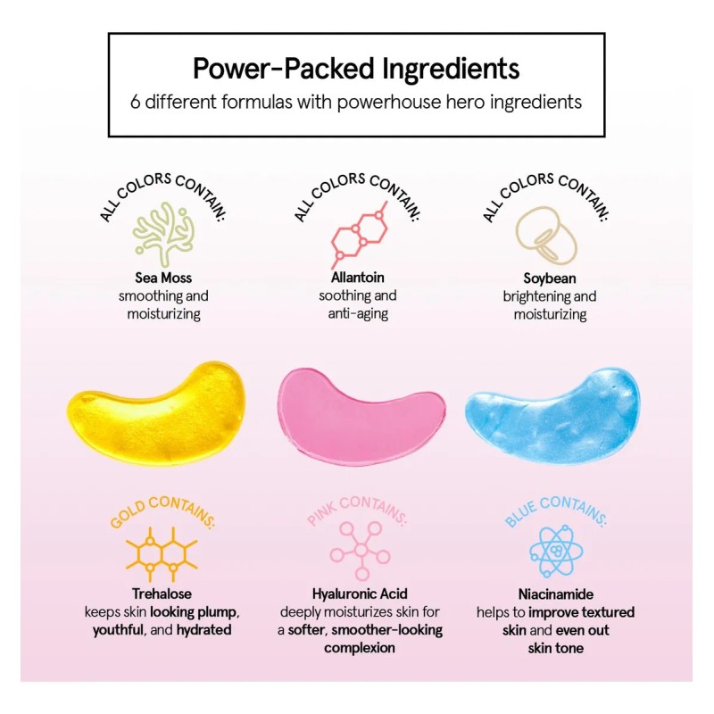 Grace And Stella Eye Masks 24 Pares