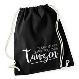 Autiga Gym Bag Sayings Party Celebrations Today is a Good Day for Dancing Bag Cotton