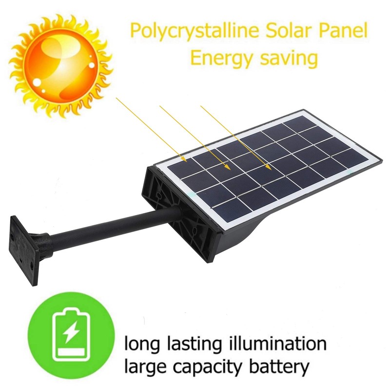 60LED Street Light Highlight Motion Sensor Solar Lamp IP65 Waterproof