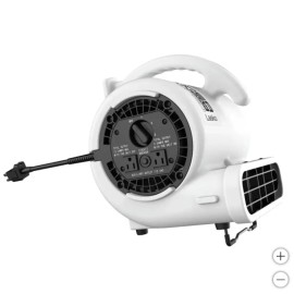 Lasko Super Fan Max Multi-Purpose Compact Air Mover Model SF-20-G2 Elite