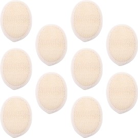 Guante Exfoliante Desechable de Lufa Beige HOODANCOS (10 Pzas)