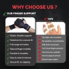 Grappz Finger Support Athletic Compression Gloves – Athletic Buddy Tape