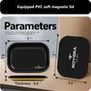 roygra Rolling Tray, Metal Matte Decorative Tray with PVC Soft