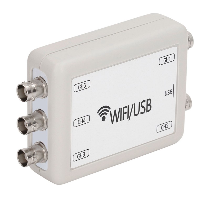 Virtual Oscilloscope WIFI USB 5 Channel Portable Handheld PC Mobile