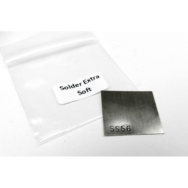 Silver Solder Sheet 56% Extra Soft Easy Flow 1 Dwt