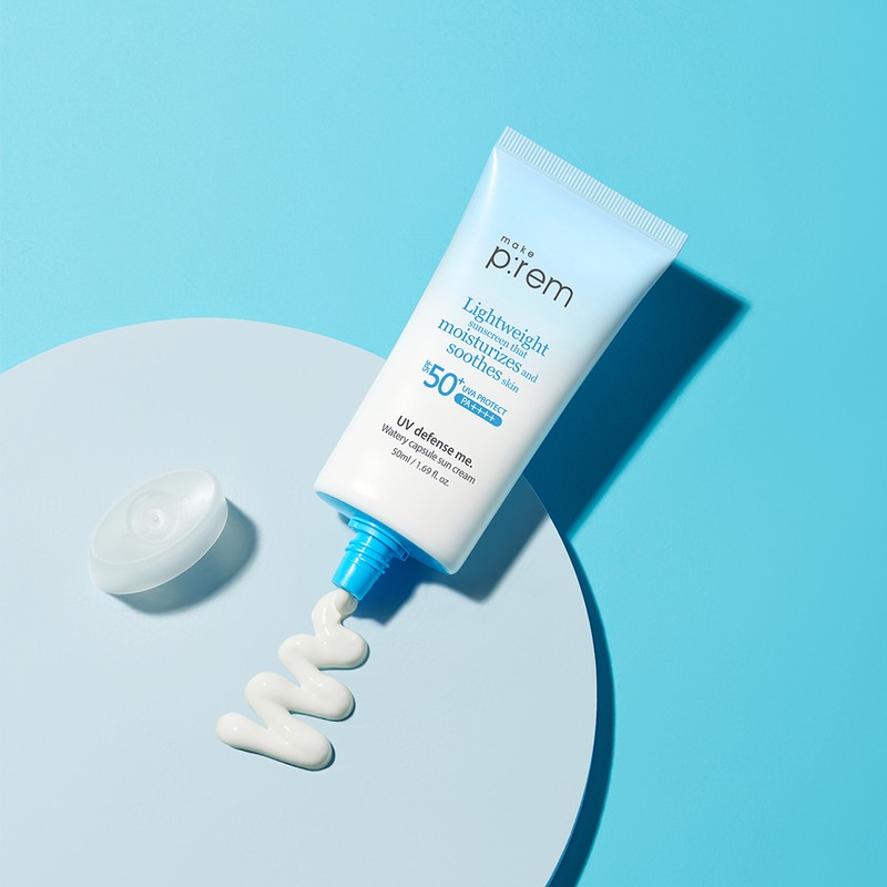 Make Prem [더블구성] 메이크프렘 유브이 디펜스 미 워터리 캡슐 선크림