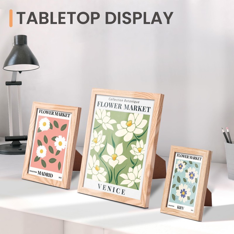 upsimples 10 Pack Picture Frames Collage Wall Decor for Mounting
