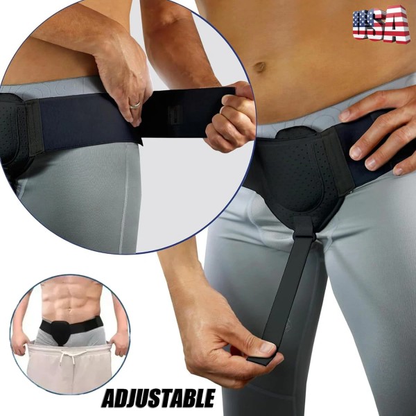 Unbranded Single Hernia Support Belt Inguinal Groin Hernia Pain Relief