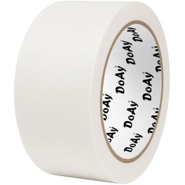 DOAY White Painters Tape - Masking Tape 2 Inch Wide (1.88" x 90FT) - Multi-Surface, Smart Adhesion, Indoor & Outdoor - 1 Roll Paint Tape for DIY, Labeling, Art, Car (#3910)