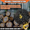 YATOINTO Grade 80 Log Chain 3/8'' X 14 Feet with