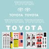 Aftermarket Forklift Decal Complete Toyota forklift decal kit with safety