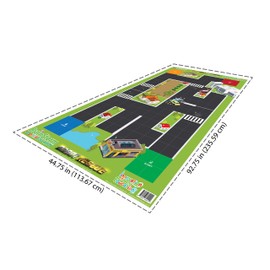 BrainStorm STEM Education Robotics Activity Mat: Robot Rescue (Includes Game Pieces)