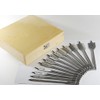Woodline 13 Piece Spade Bit Set with Hex Shank