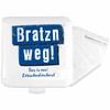 Bavariashop Mask Storage Box, Mask Box, Mask Case Bratzn Weg!,
