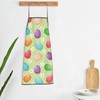 UNIWNEDS Happy Easter Colorful Easter Eggs Apron Adjustable Kitchen Chef