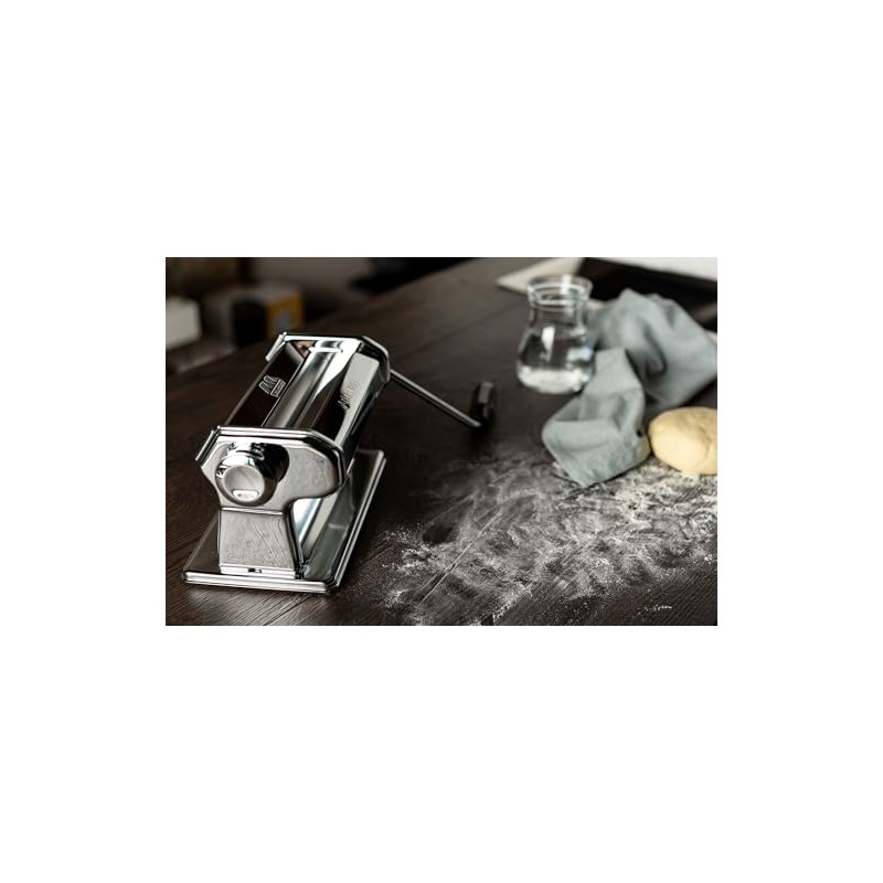 MARCATO Made in Italy Atlas 180 Roller Manual Pasta Machine,