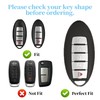 Key Fob Cover with Keychain for Nissan TPU Key Case