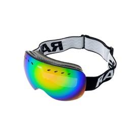 RAVS by Alpland ski goggles snowboard goggles - SPECIAL DESIGN - GLASSES 100% Red Lasergold MIRRORED!HELMET-COMPATIBLE ANTIFOG SPHERICAL DOUBLE GLAZING SUITABLE FOR EYE GLASS WEARERS