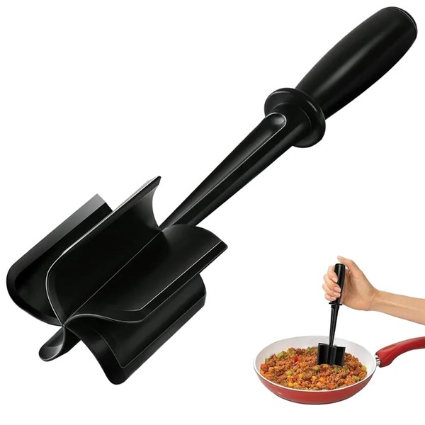 Minced Meat Chopper - Beef Masher Heat Resistant Hamburger Chopper