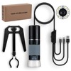 Bysameyee 1080P USB Microscope with Metal Stand, 50X-1000X Handheld Digital