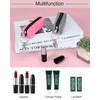 Meiiy Chapstick Holder Lip Balm Sleeve Pouch Lipstick Holder Bag