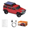 WSTER WS-696 Solar Off-Road SUV Bluetooth Speaker (Red)