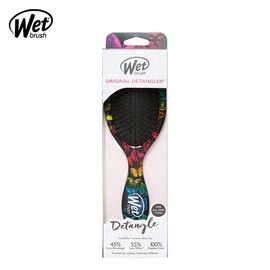 Wetbrush Original Detangler Transformative Color Floral Hair Dry Brush Scalp Massage Comb for Severely Damaged Hair - Butterfly / 웻브러쉬 오리지널 디탱글러 트랜스포머티브컬러 플로랄 헤어 드라이 브러쉬 극손상모 두피 마사지 빗 - 버터플라이