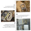 Sosoport Flame Fire Rope Cotton Rope Set Survival Fire Starter