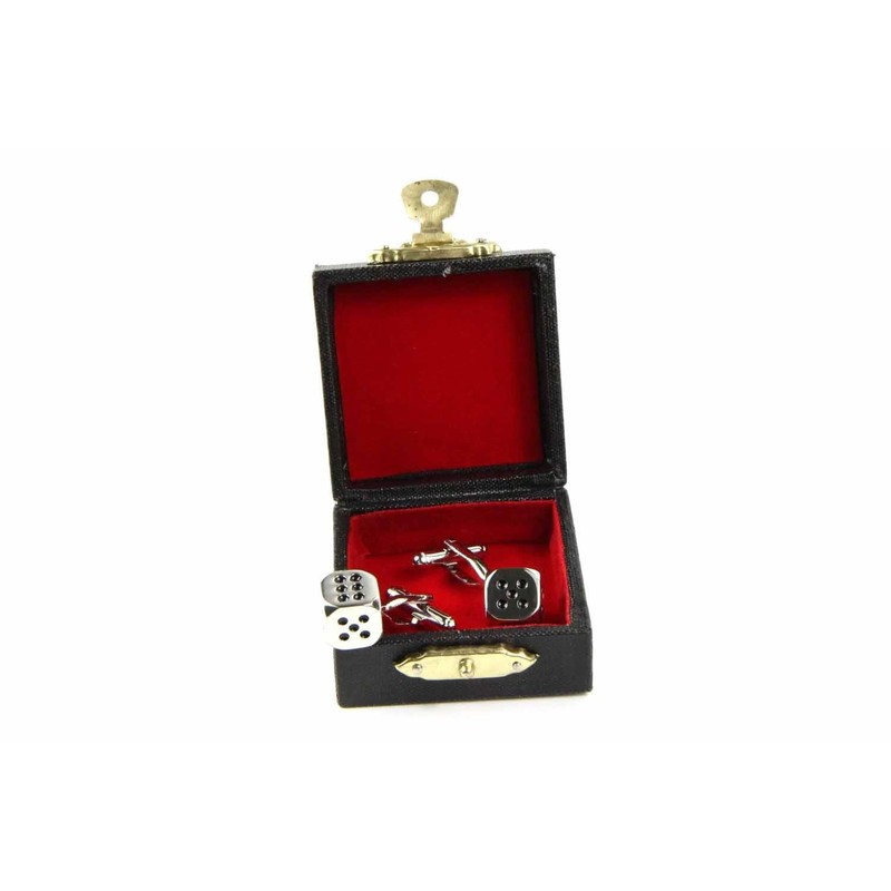 Miniblings Dice Cuff Links Cufflinks Dice Poker Game Poker With