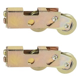 Namvo 2PCS Sliding Patio Door Rollers Tandem Roller Assembly Replacement Sliding Glass Door Rollers Steel Ball Bearing Wheel Replacement for Smooth Operation