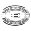Vicma brake shoe set incl. 2 springs for drum brake