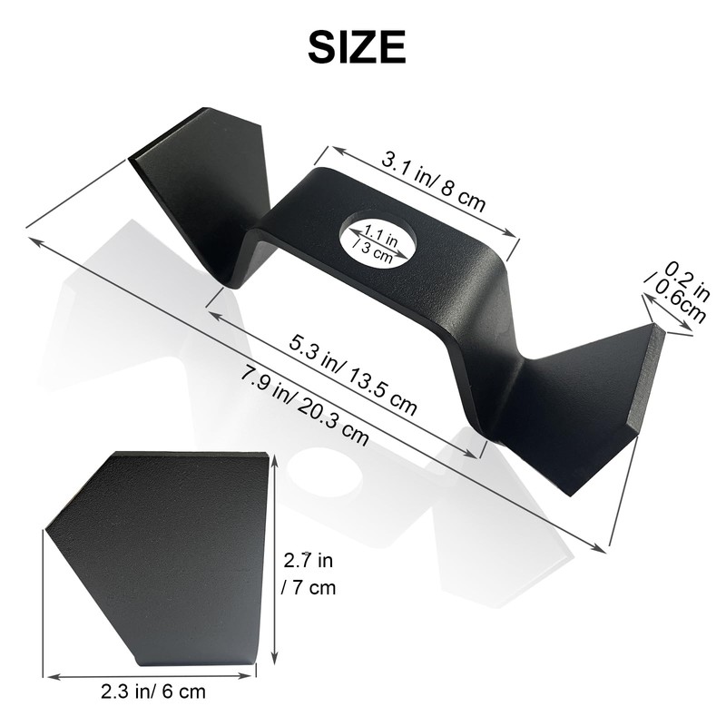 HOTUFELG Bed Edger Blade 4180-710-6001 Compatible with Stihl Edger 4150-2,