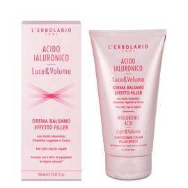 Hyaluronic Acid Light and Volume Conditioner Cream by LErbolario for Unisex - 5.07 oz Conditioner