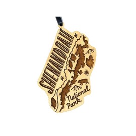 Shenandoah Map Ornament