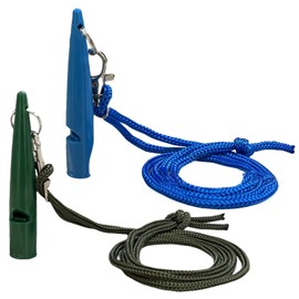 LEMLIN 2 Stück Hundepfeifen mit Schlüsselband,Trainingspfeife mit genormter Frequenz und Pfeifenband,Rückruftraining und Bellenkontrolle Hundeerziehung,Leicht tragbar mit lauter Klangwirkung