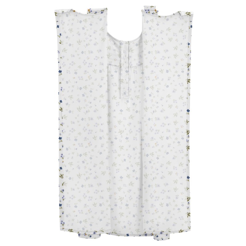 Hospital Gowns for Women Tear Away Snap Open Back Post