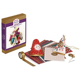 Clairefontaine 97702 °C Box Creative Adult Winter Floral Assortment Christmas Advent Calendar