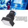 25 Pcs Industrial Push Button Switch Self Locking Push Button